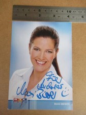Maxi Biewer    Original Autograph (file BL2)