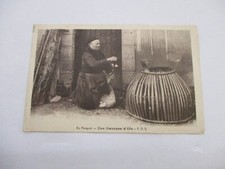 Old postcard Dordogne 24 in Perigord a Goose Gaveuse