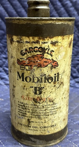 Original vintage mobiloil - original, b