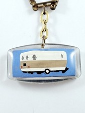 KEYCHAIN - CARAVELAIR CARAVANS - Interior Relief, Vintage 1960s - Camping -