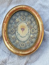 Cadre reliquiare Sacré coeur