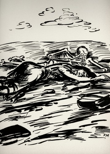1941 frans masereel - 1941, gravure