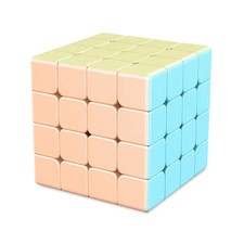 MoYu 4x4x4 Macaron Magic Speed Cube Stickerless Smooth Puzzle Toy – From France