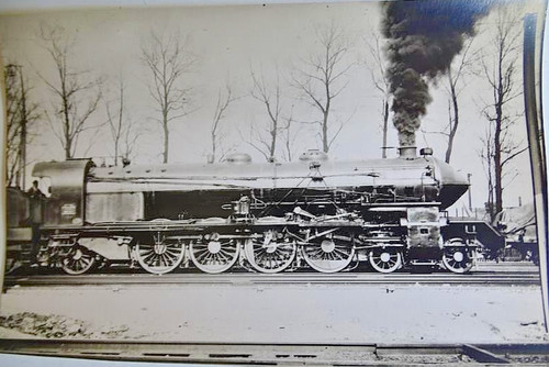 Carte photo cpa train - photo,