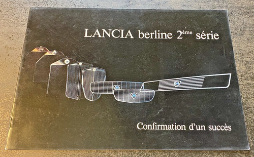 Brochure vente lancia béta - brochure, de