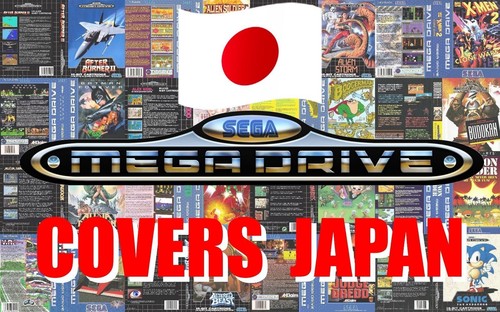 Jaquette mega drive japan - mega,
