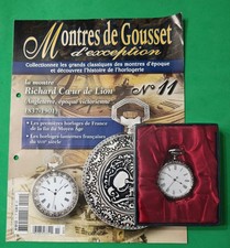 Hachette collection montres de Gousset d'exception N°11 Richard coeur de lion