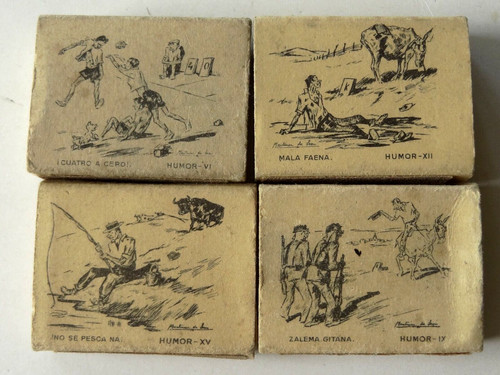 Antique matchboxes spain - 4,