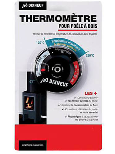 Dixneuf thermometre poele bois - thermometre,