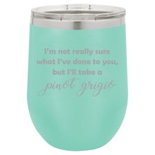 Stemless wine tumbler not - stemless, i'm