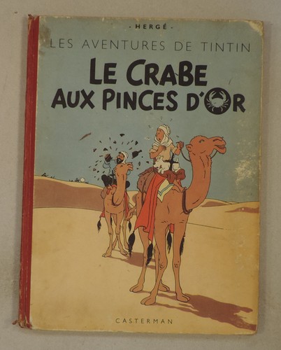 Tintin crabe aux pinces or - tintin,