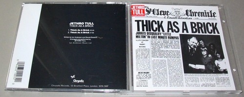 Jethro tull thick - tull, a