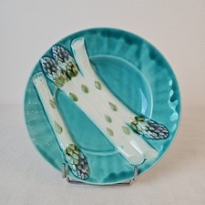 Assiette A Asperges Barbotine
