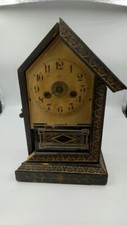 Horloge De Cheminée En Bois