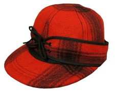 Casquette en laine à carreaux rugby RUGBY by Ralph Lauren/ROUGE/NOIR taille...