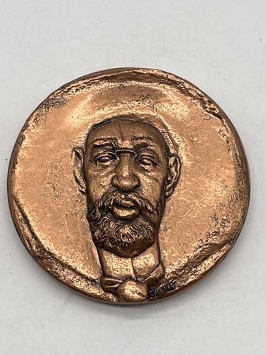 Médaille bronze portrait