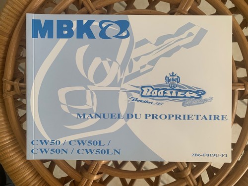 Mbk booster manuel - mbk,