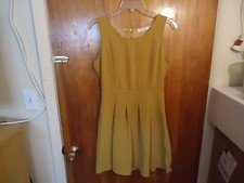 Womens Blu Pepper Size S Yellow / Orange Sleeveless Dress " BEAUTIFUL DRESS "