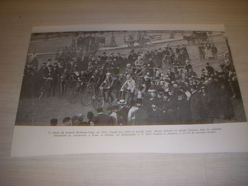 Cyclisme coupure livre f126 - cyclisme,