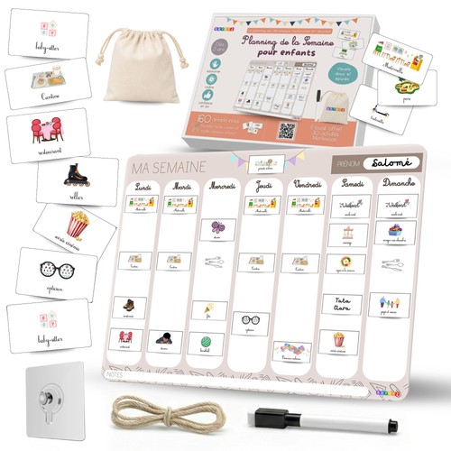 Planning la semaine - -,