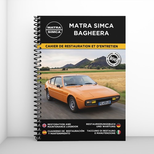 Matra simca bagheera cahier - matra,