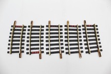 FLEISCHMANN - HO - 1701/3 - 5 RAILS COURBES - R=415 - LAITON - ANCIEN -