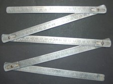 Ancien DOUBLE METRE PLIANT
