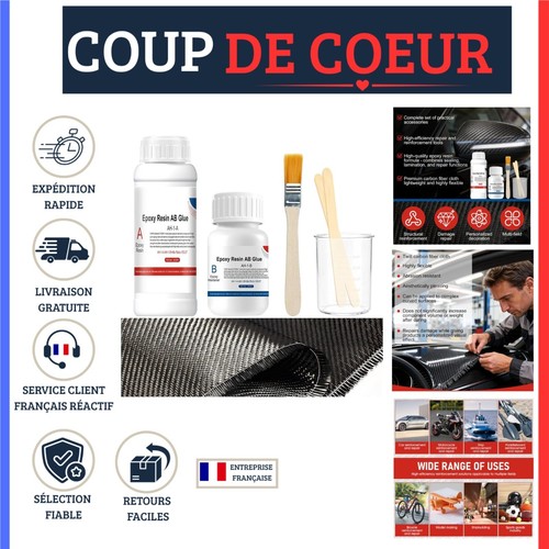 Kit réparation fibre - réparation, de