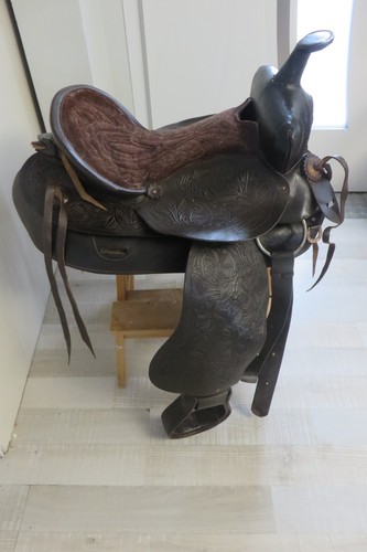 Selle équitation cuir style - équitation,