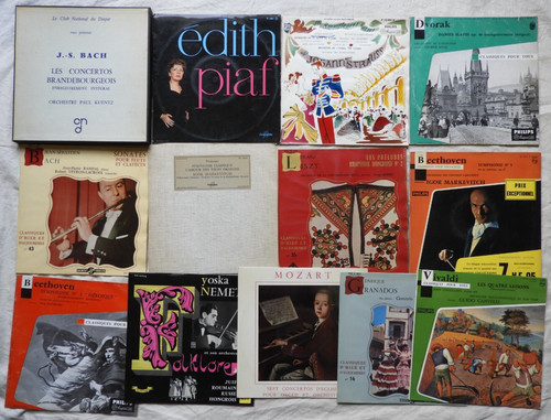 Lot disques vinyles - de,