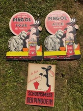 Rare lot display old Alfred for metals France and Belgium old cardboard 