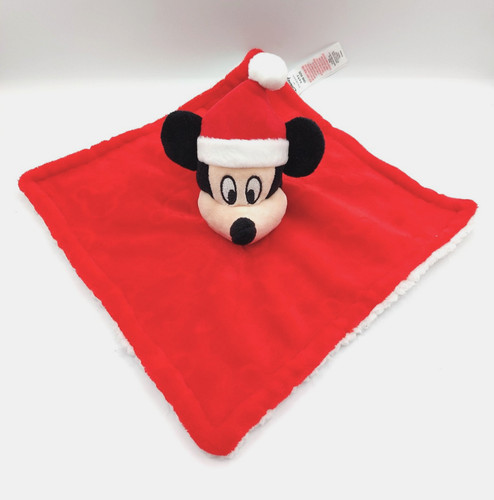 Doudou plat mickey rouge - plat,