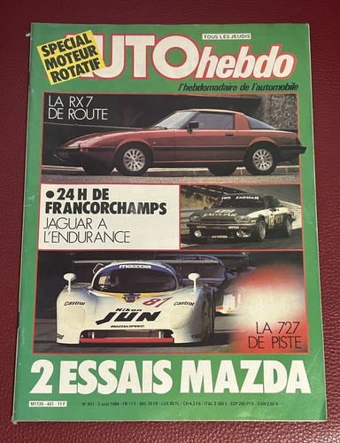 Auto hebdo autohebdo 431 - du, 2
