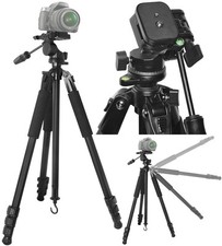 80" True Professional Heavy Duty Tripod with Case For Canon Powershot  SX70 HS