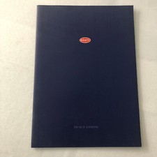 Bugatti Chiron EB 18/3 Concept Car Sales Brochure Catalog