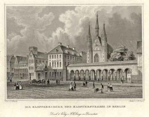 Berlin eglise monastère - berlin,