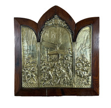 Grand Triptyque en Bronze