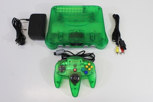 Nintendo clear jungle - 64, green