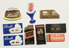 8 magnets publicitaires LINDT
