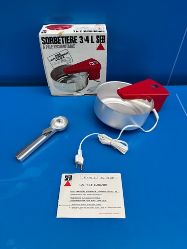 Sorbetière seb - 🍨,