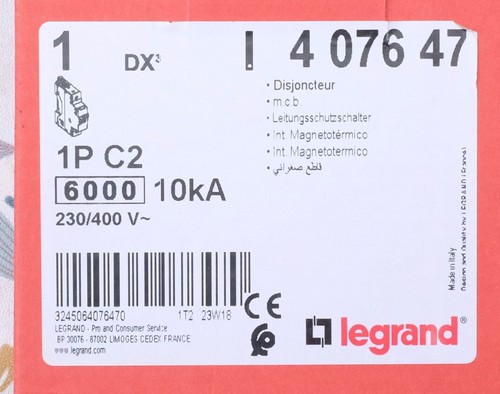 Legrand 407647 disjoncteur - legrand,