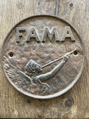 Plaque fonte ancienne - en,