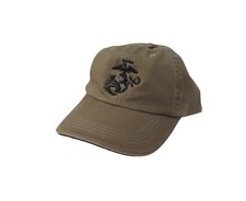 USMC Marines Anchor & Globe Embroidered Ball Cap Hat Adjustable Military New