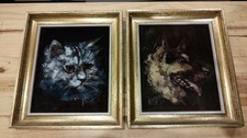 LOT DE 2 PEINTURES HUILE SUR