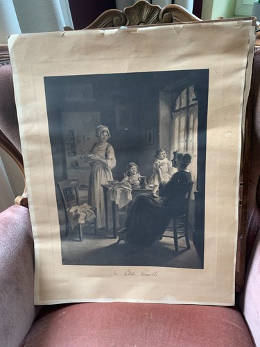 Gravure ancienne petite - gravure,