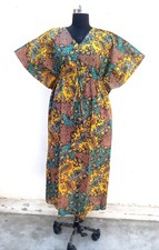 Kaftan Multicolore Indien 100%