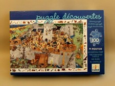 Djeco - The Castle Discoveries Observation Puzzle - 100 Piece 5-7 Years Old