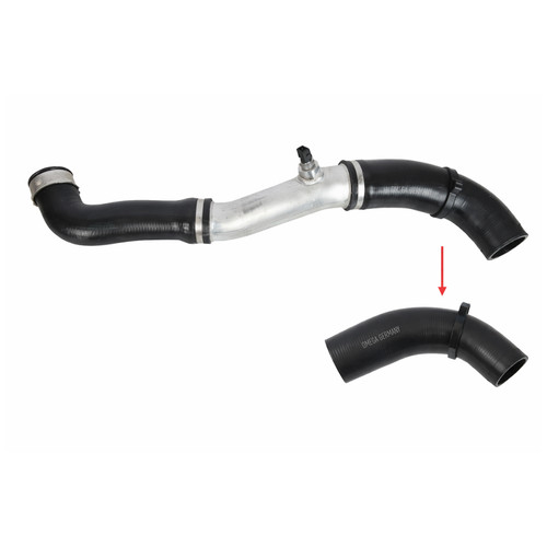 Left turbo intercooler hose - turbo,