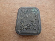 1880 1914 PLAQUE BAUDRIER ADMINISTRATION DES FORÊTS