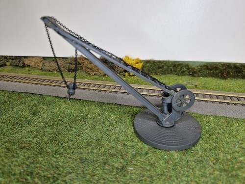 Maquette grue quai - grue, jouef